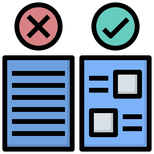 Content blogger position files and folders icon Content blogger position files and folders icon