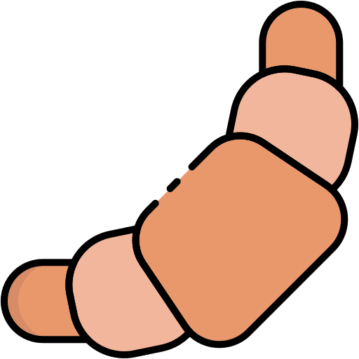 Croissant bakery food food and restaurant icon Croissant bakery food food and restaurant icon
