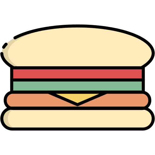 Hamburger food menu hamburger icon Hamburger food menu hamburger icon