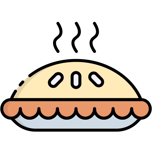 Pie dessert bakery food icon Pie dessert bakery food icon