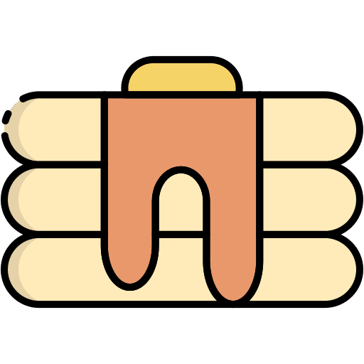 Pancakes pancake food and restaurant dessert icon Pancakes pancake food and restaurant dessert icon