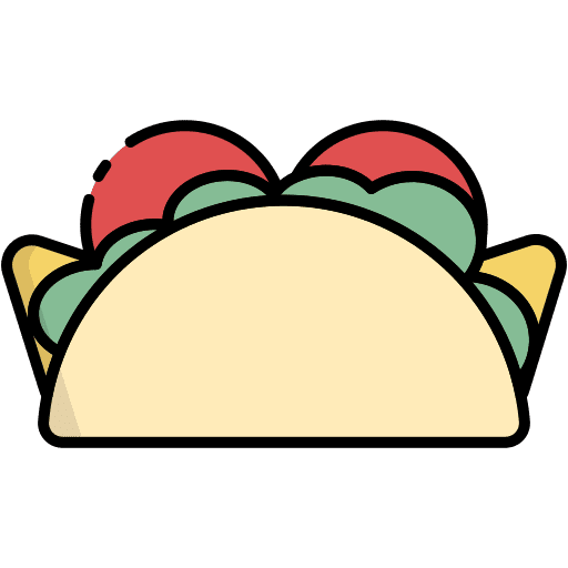 Taco tomato taco traditional icon Taco tomato taco traditional icon