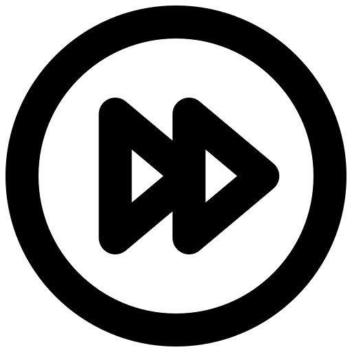 Fast forward fast forward multimedia option direction icon Fast forward fast forward multimedia option direction icon