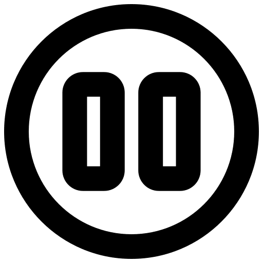 Pause paused resume interface icon Pause paused resume interface icon