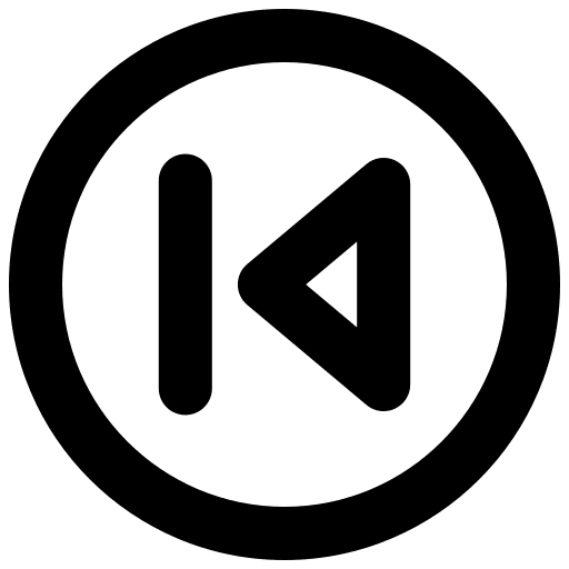 Previous direction arrows interface icon Previous direction arrows interface icon