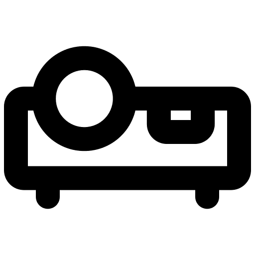 Projector presentation equipment hardware icon Projector presentation equipment hardware icon