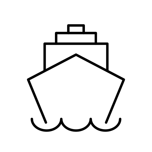 Ship ferry boat ship transportation icon