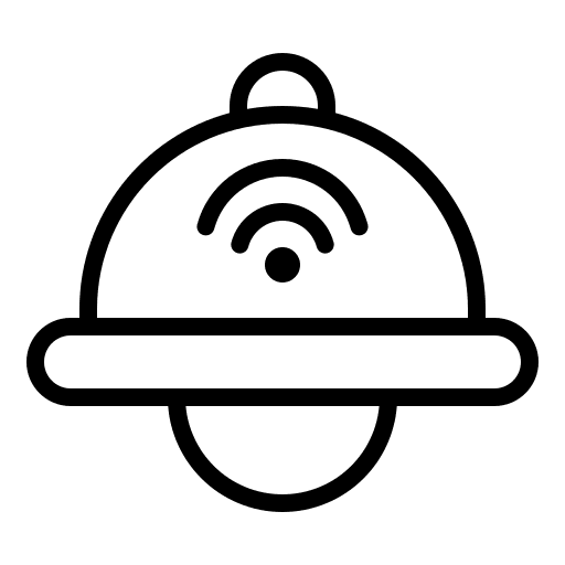 Bell internet of things electronics security icon