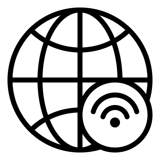 Internet web electronics internet icon