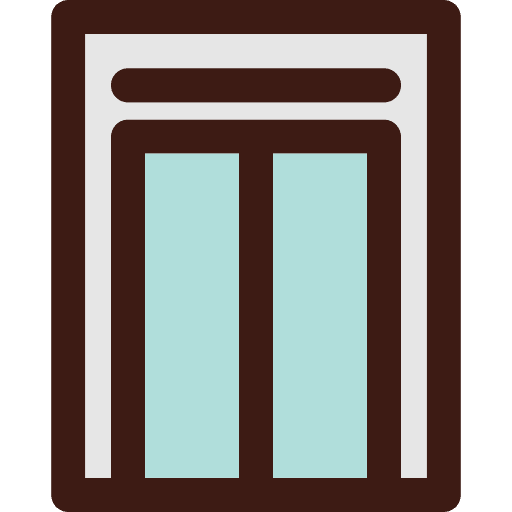 Lift guesthouse holiday hotel vacations icon