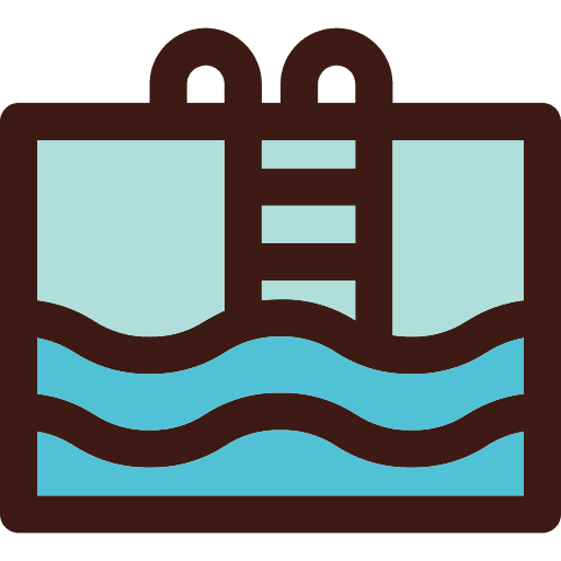Swimming pool hotel holiday holidays icon