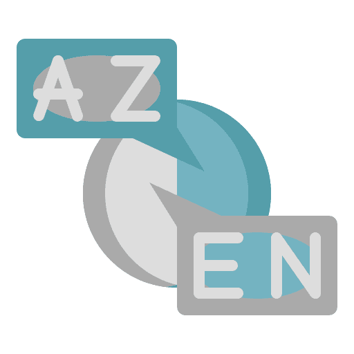 Linguistics english philosophy language learning icon
