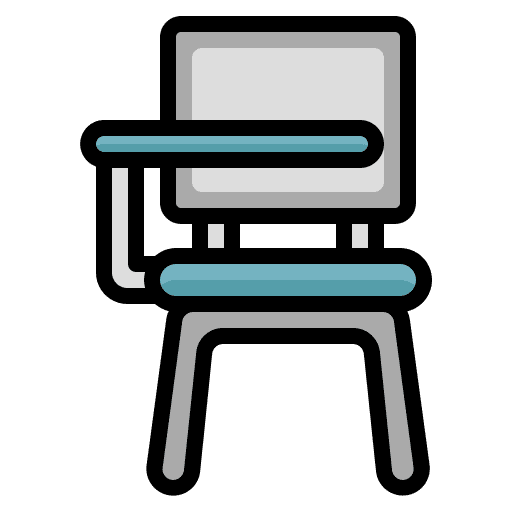 Classroom classroom education desk icon Classroom classroom education desk icon