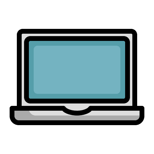 Computer electric digital technology icon Computer electric digital technology icon