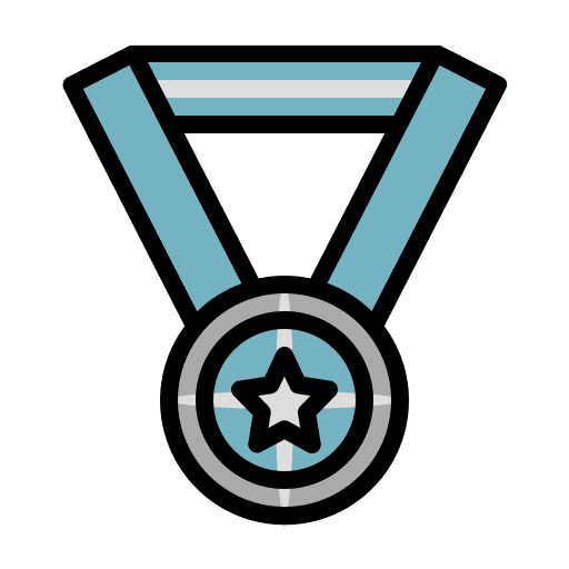 Award prize medal champion icon Award prize medal champion icon