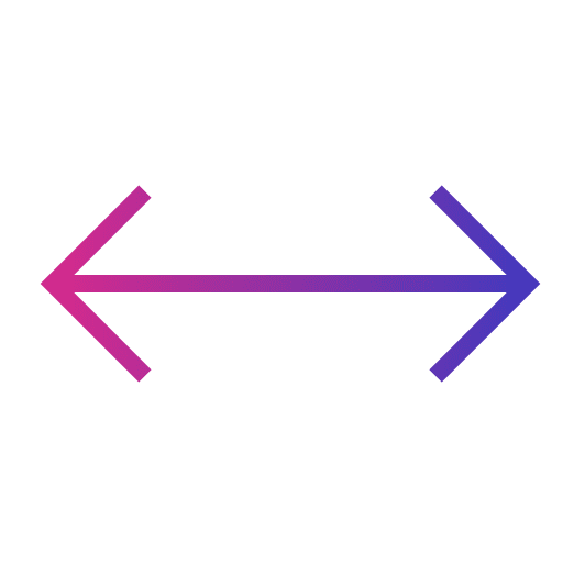 Horizontal resize sign arrows horizontal resize icon