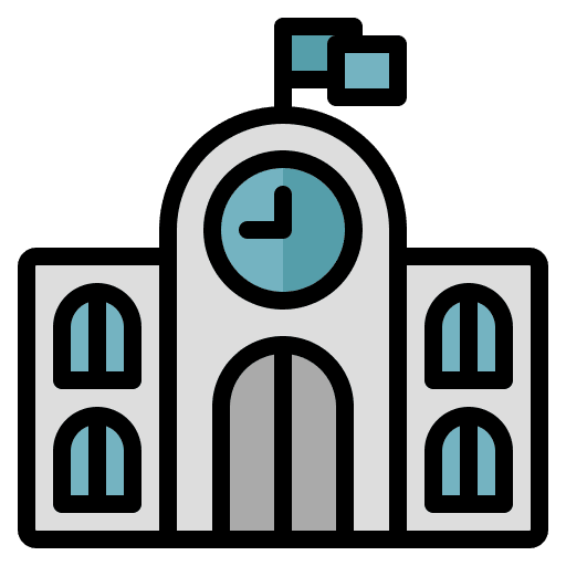 School college school learning icon School college school learning icon