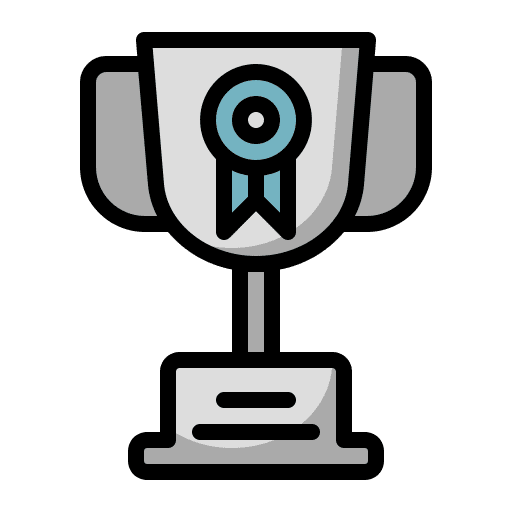 Trophy sports and competition trophy success icon Trophy sports and competition trophy success icon