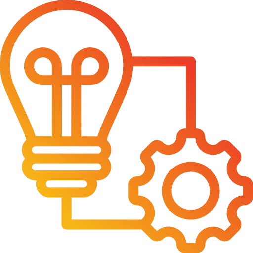 Implementation implementation innovation lightbulb icon Implementation implementation innovation lightbulb icon