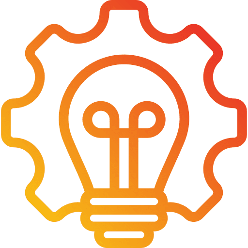 Project management implement education create icon