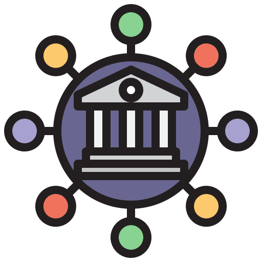 Banking online technology electronic icon