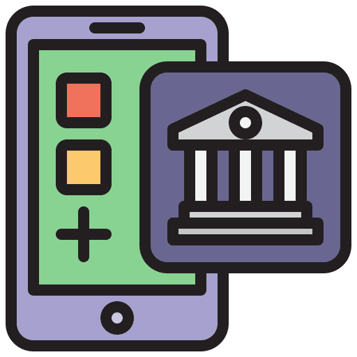 Mobile banking mobile banking business and finance money icon Mobile banking mobile banking business and finance money icon