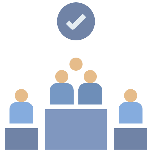 Majority consensus leader democracy icon Majority consensus leader democracy icon