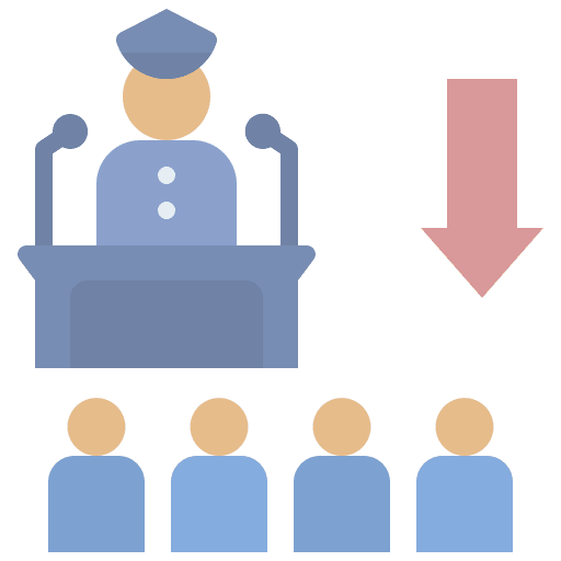 Military politic control user icon
