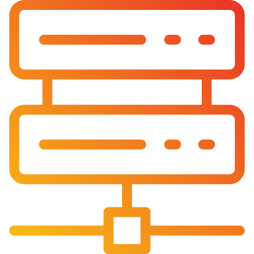 Hosting cloud server network cloud computing icon Hosting cloud server network cloud computing icon