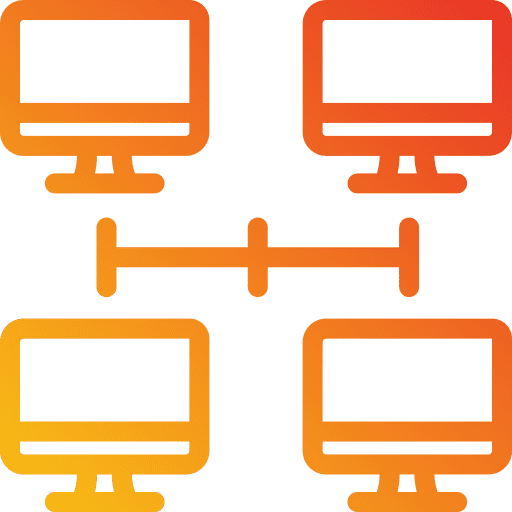 Peer to peer p2p monitor workgroup icon Peer to peer p2p monitor workgroup icon