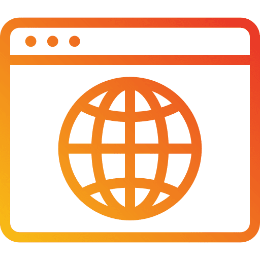 Browser page browser course icon Browser page browser course icon