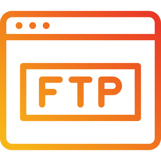 Ftp storage file storage transfer icon Ftp storage file storage transfer icon