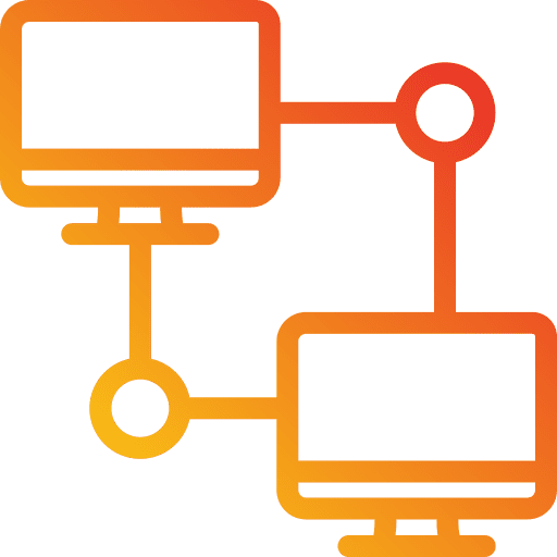 Networking technology cloud computing laptop icon Networking technology cloud computing laptop icon