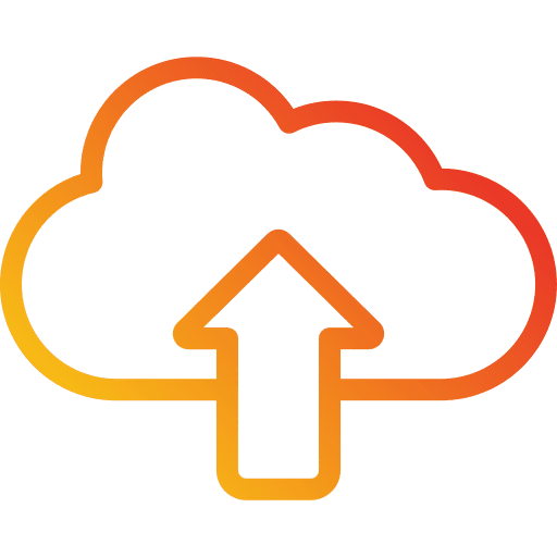 Upload multimedia ui cloud computing icon Upload multimedia ui cloud computing icon