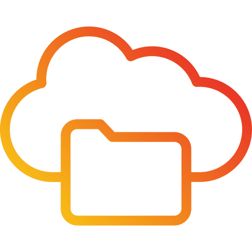 Cloud storage cloud server folder cloud storage icon Cloud storage cloud server folder cloud storage icon