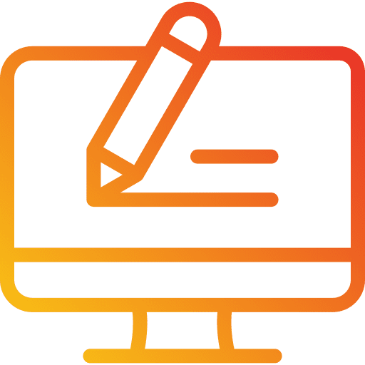 Content creator editor blogger content creator icon