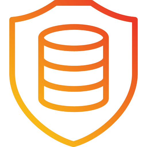 Security database security server icon Security database security server icon