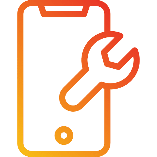 Smartphone tool cellphone repair tool icon