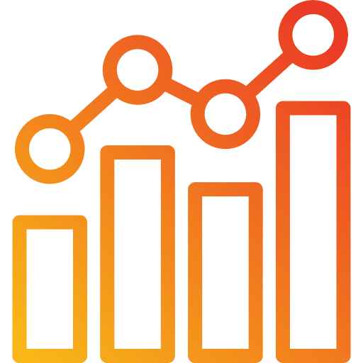 Statistics statistics graph analytics icon