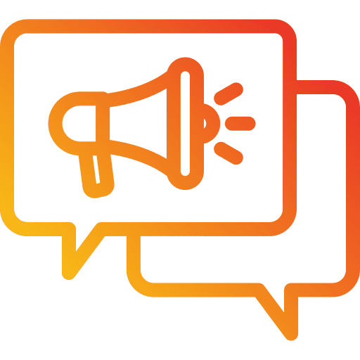 Conversation speech bubble digital marketing promotion icon Conversation speech bubble digital marketing promotion icon