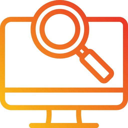 Search engine monitoring browser seo icon Search engine monitoring browser seo icon
