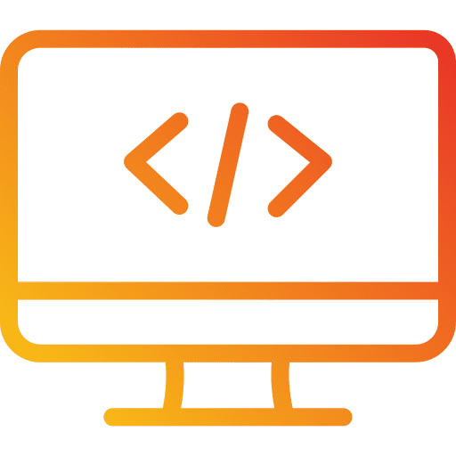 Web development web website coding icon Web development web website coding icon