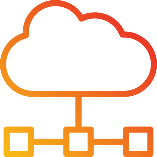 Cloud server internet cloud data icon Cloud server internet cloud data icon