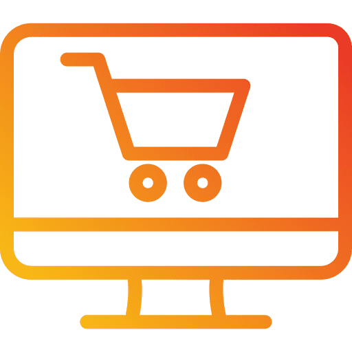 Online shopping marketing shopping cart commerce and shopping icon Online shopping marketing shopping cart commerce and shopping icon