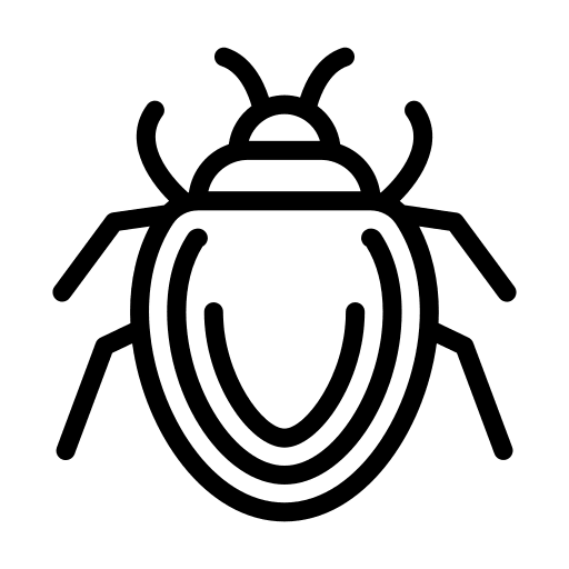 Beetle insect bug entomology icon