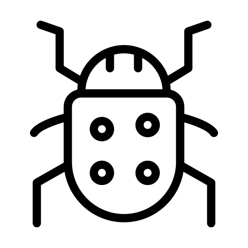 Beetle zoology beetle entomology icon