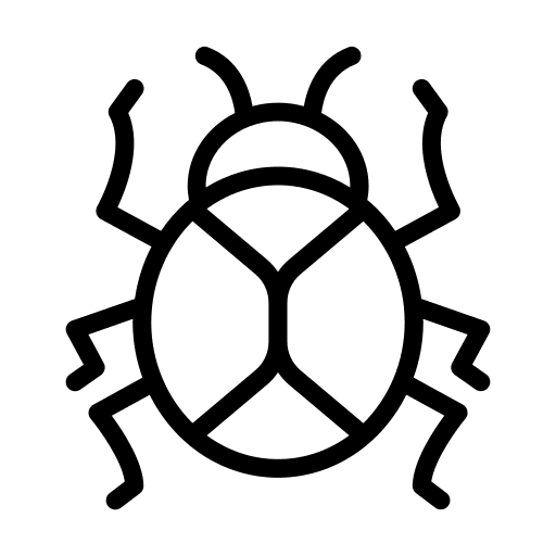 Bug beetle zoology bug icon