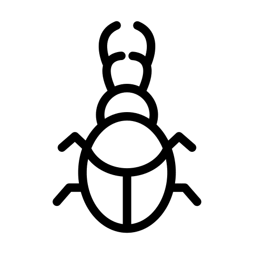 Bug insect zoology entomology icon