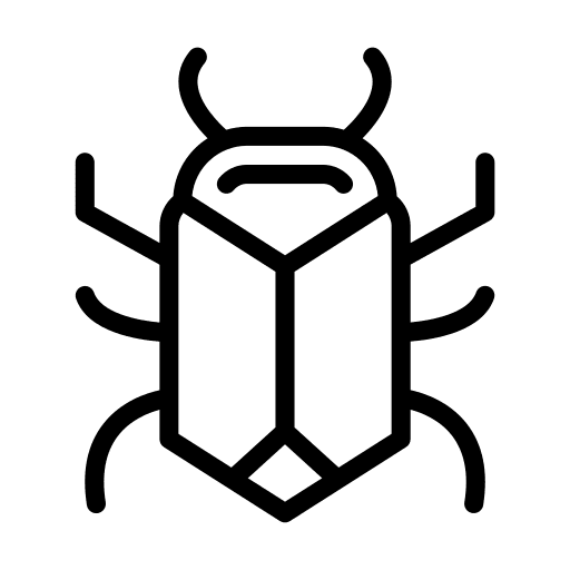 Bug beetle entomology bug icon