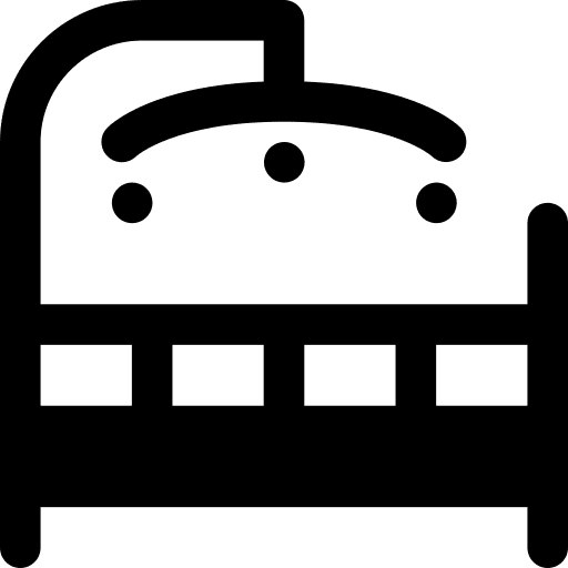 Baby crib cradle basinet furniture and household icon